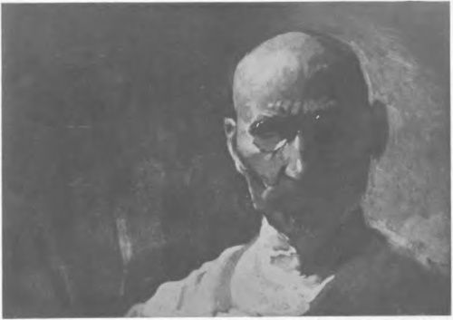 LEON WYCZÓŁKOWSKI, PORTRET WŁASNY (akwatinta, 1906).