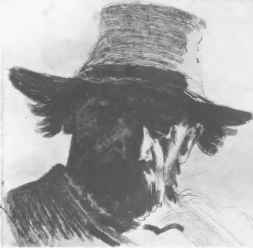 LEON WYCZÓŁKOWSKI RYBAK (akwaforta. 1908).