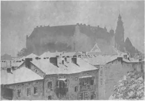 LEON WYCZÓŁKOWSKI Z TEKI WAWELSKIEJ (litogr- kolorowa. 1911).