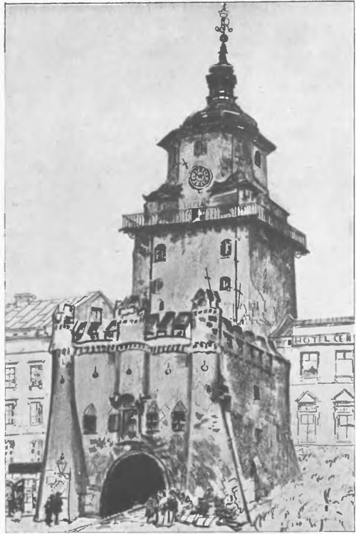 LEON WYCZÓŁKOWSKI Z TEKI LUBELSKIEJ (litogr., 1918—1919).