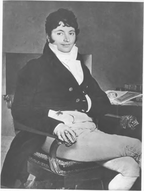 J. A. D. INGRES. Louvre. PORTRET FILIBERTA RIVIÈRE (ol.) 1805.