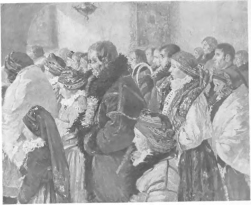 JOZEF UPRKA, W SŁOWACKIM KOŚCIÓŁKU (ol.).