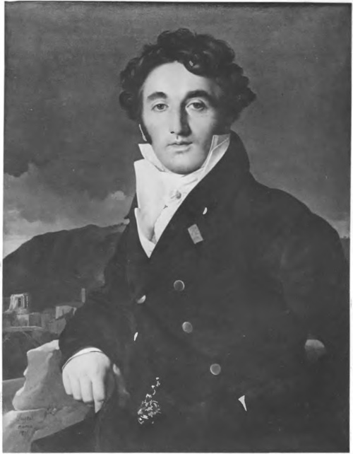 J. A. D. INGRES (Louvre), PORTRET P. CORDIER (ol.).