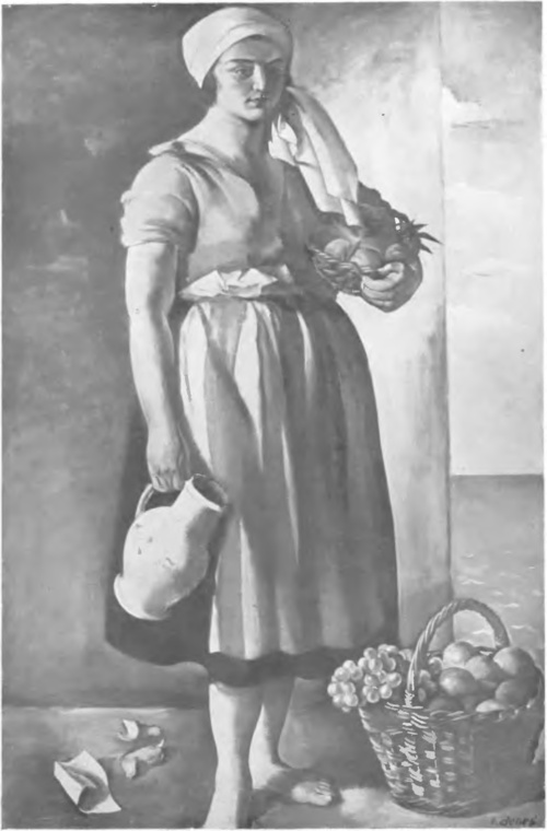 WINCENTY BENES, DZIEWCZĘ Z DZBANEM (ol.).