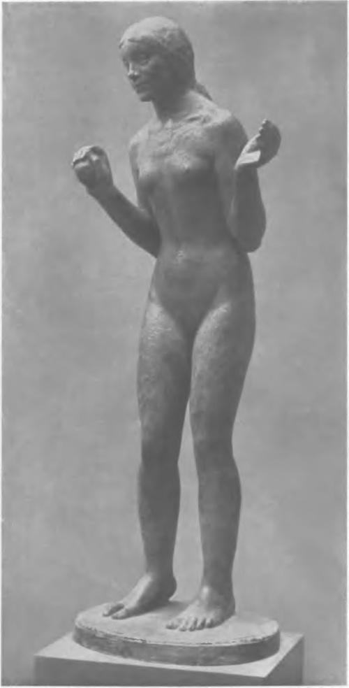 JAN STURSA (Glyptoteka w Monachium). EWA (bronz).