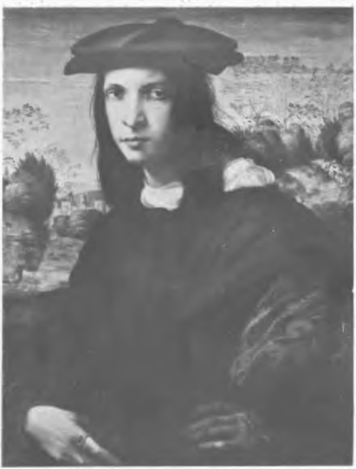 MARC ANTONIO FRANCIA PORTRET MŁODZIEŃCA BIG1O (FRANCIABIGIO) (1522), (1482-1525 (1523?), (Muzeum berlińskie).