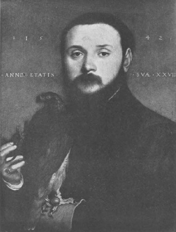 HANS HOLBEIN MŁODSZY (1497—1543). SOKOLNIK.