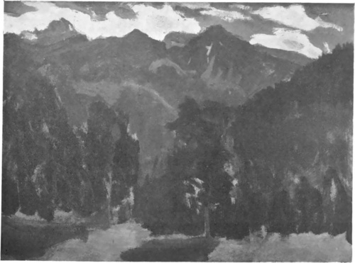 JAN STANISŁAWSKI TATRY (1902?) (Własność Muzeum Narodowego, Kraków).