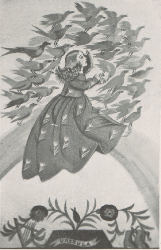 ILUSTRACJA DO TRENÓW JANA KOCHANOWSKIEGO DESSIN POUR LES ((LAMENTATIONS)) DE KOCHANOWSKI.