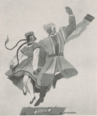TAŃCE : MAZUR, DANSES: LE ((MAZUR)).
