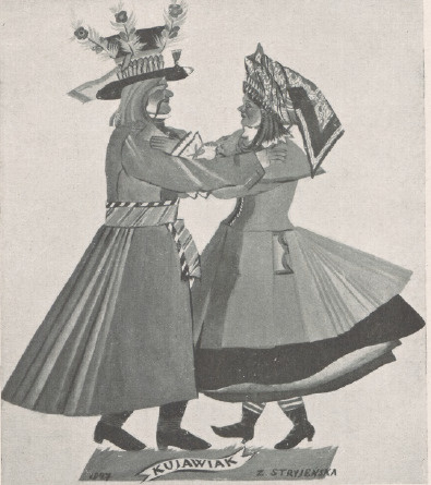  TAŃCE: KUJAWIAK; DANSES: LE ((KUJAWIAK)).