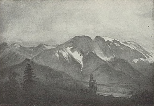 Góry w Zakopanem, 1907.