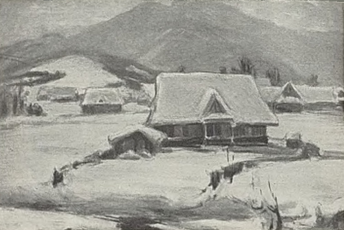 Zima w Zakopanem, 1907.