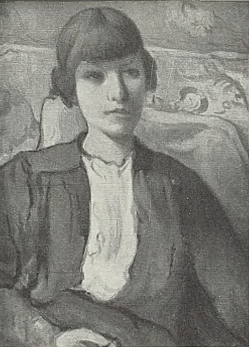 Portret młodej dziewczyny, 1908.
