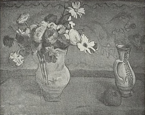 Róże i rumianki, 1908.