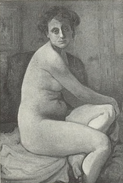 Akt, 1909.