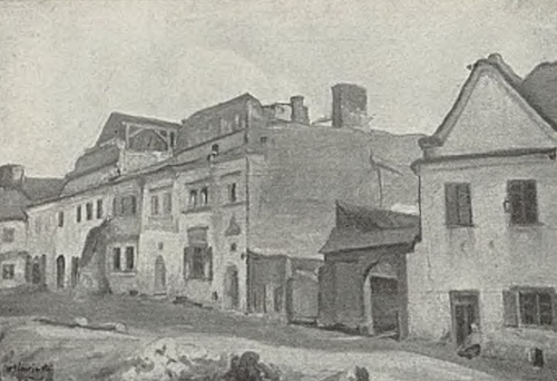 Domy w Kazimierzu nad Wisłą, 1909.
