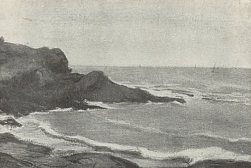 Morze w Doëlan, 1910.