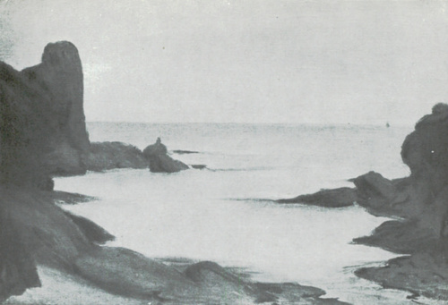 Skały w Belle-Isle, 1904.