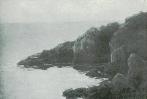Skały nadmorskie, 1905.