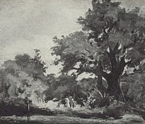 Krajobraz z Czarnolasu, 1905.
