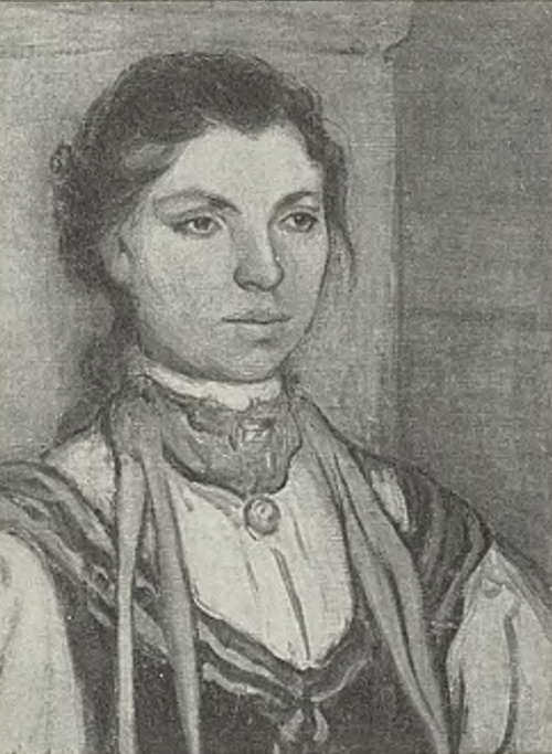 Młoda wieśniaczka, 1905.