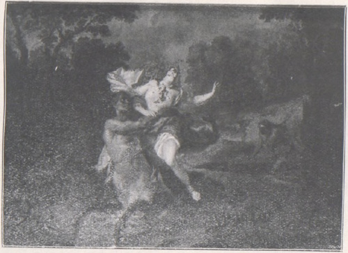 Silvestre. Nessus i Dejanira.