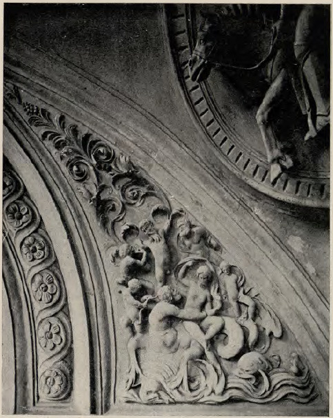 Fig. 21. Neptun porywający nimfę, z kaplicy Zygmuntowskiej.