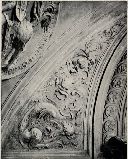 Fig 26. Groteska z kaplicy Zygmuntowskiej.