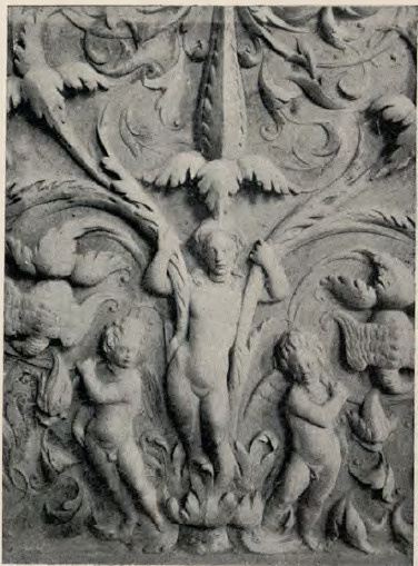 Fig. 28 Groteska z kaplicy Zygmuntowskiej.