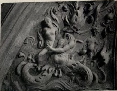 Fig. 29. Porwanie nimf. Groteska z kaplicy Zygmuntowskiej.