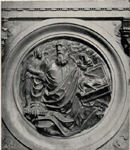 Fig. 37. Św. Mateusz. Z kaplicy Zygmuntowskiej.