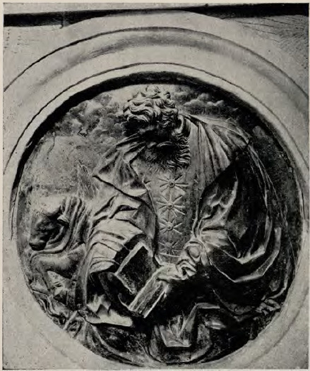 Fig. 40. Św. Łukasz. Z kaplicy Zygmuntowskiej.