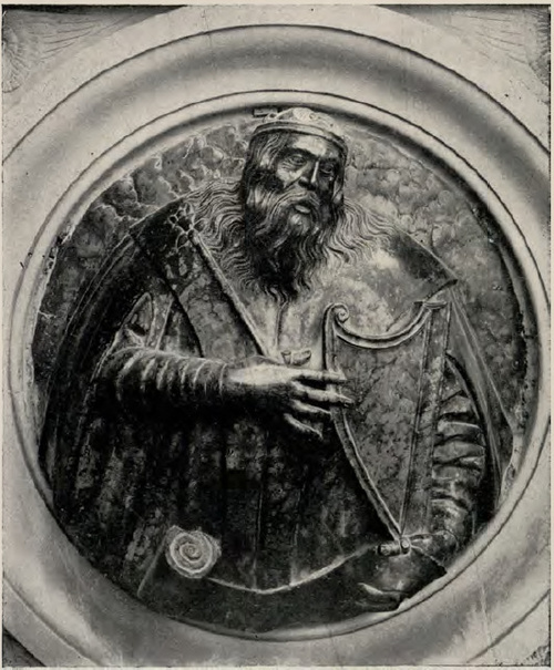 Fig. 42. Boner jako król Dawid. Z kaplicy Zygmuntowskiej.