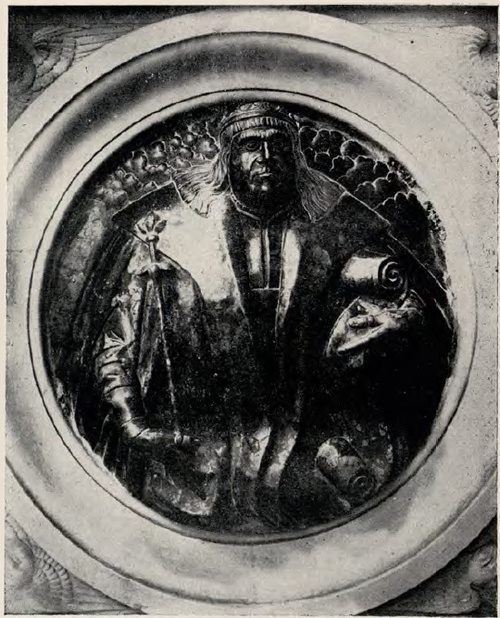Fig. 43. Król Zygmunt Stary jako Salomon. Z kaplicy Zygmuntowskiej.