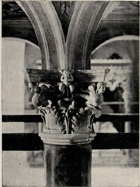 Fig. 46. Kapitel z baldachimu nad grobowcem Władysława Jagiełły.