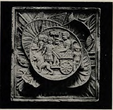 Fig. 51. Szczegół z baldachimu nad grobowcem Wł. Jagiełły.