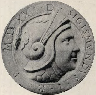 Fig. 5. Portret Zygmunta Starego z r. 1522 z kaplicy Zygmuntowskiej.