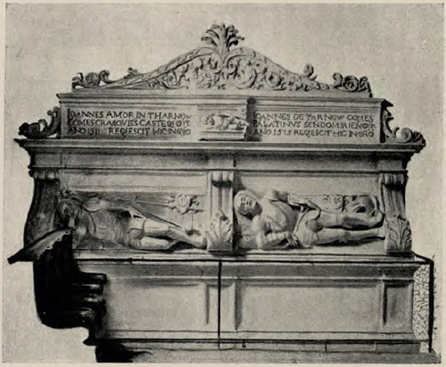 Fig. 88. Nagrobek Tarnowskich w katedrze tarnowskiej.