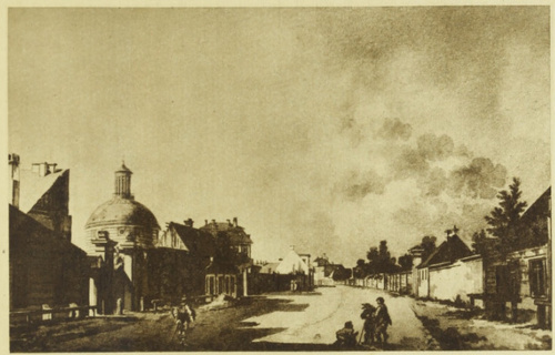 Widok Ulicy Mazowieckiej.