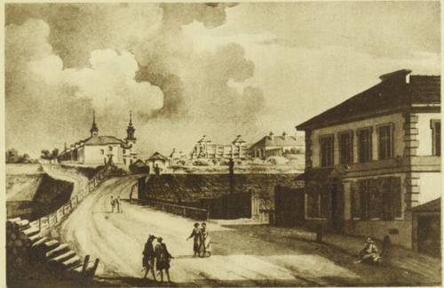 Widok Ulicy Leszczyńskiej.