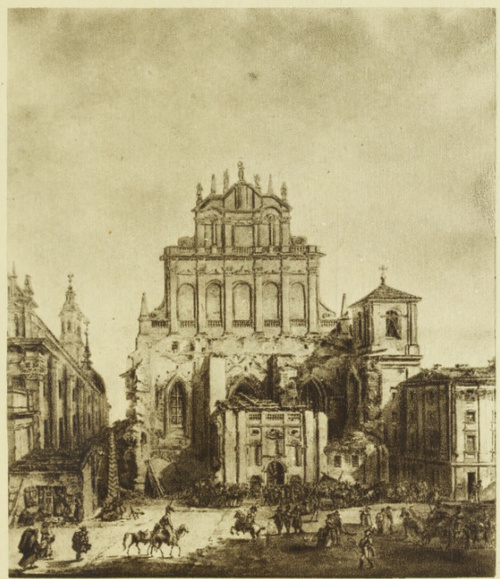 Dawny Kościół Archikatedralny Św. Jana w Warszawie.