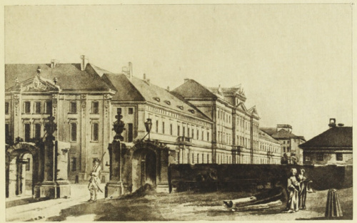 Widok Konwiktu Pijarów.