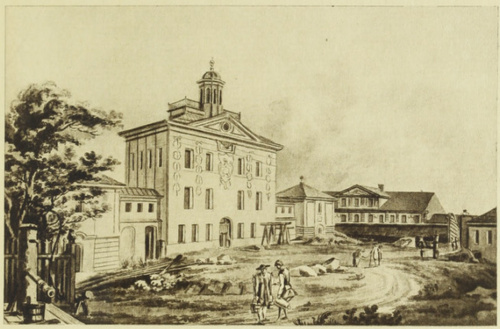 Widok Bibljoteki Załuskich.