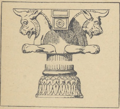 Fig. 8. Podstawa i głowica kolumny perskiej.