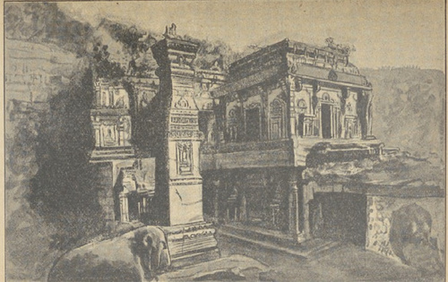 Fig. 9. Świątynia w Ellorze.