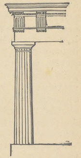 Fig. 11. Kolumna dorycka i architraw.