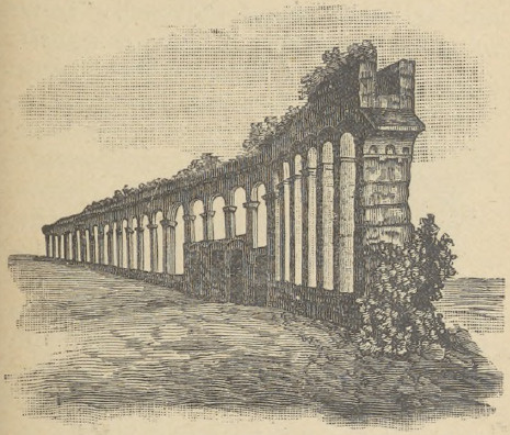 Fig. 25. Ruiny akwaduktów rzymskich.