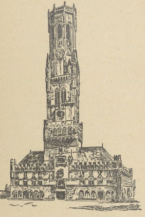 Fig. 54. Ratusz w Bruges (Belgja).