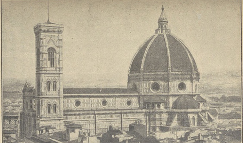 Fig. 3. Santa Maria del Fiore z kopułą Brunellesca i kampanilą Giotta (Florencja).